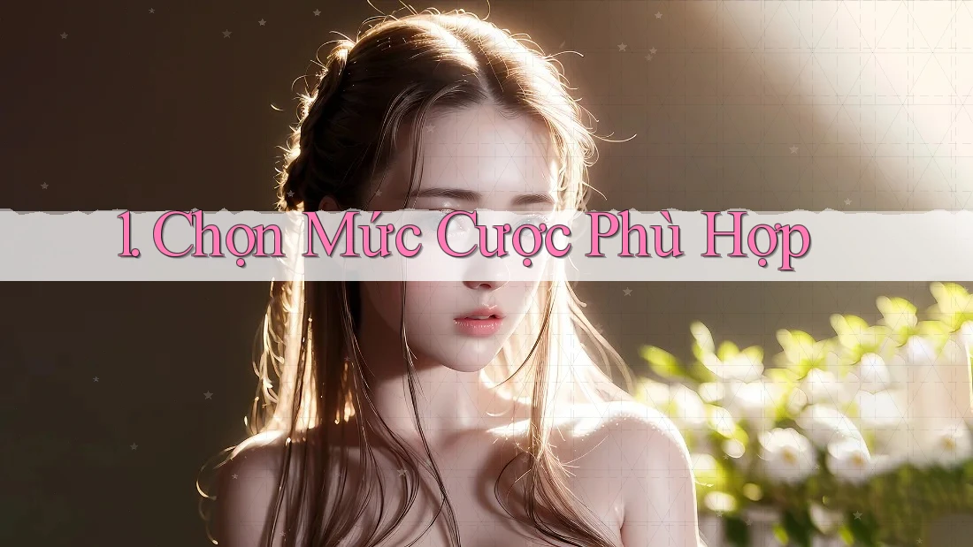 1. Chọn Mức Cược Phù Hợp 1. Chọn Mức Cược Phù Hợp
