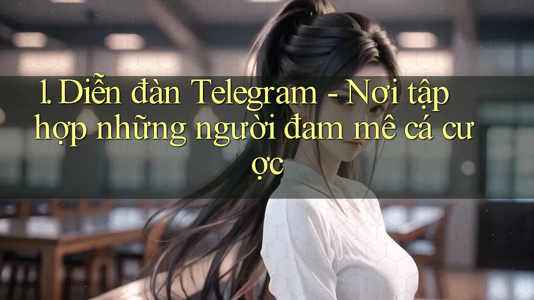1. Diễn đàn Telegram - Nơi tập hợp những người đam mê cá cược 1. Diễn đàn Telegram - Nơi tập hợp những người đam mê cá cược