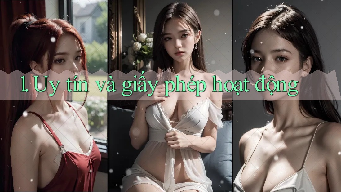 1. Uy Tín và Giấy Phép Hoạt Động 1. Uy Tín và Giấy Phép Hoạt Động