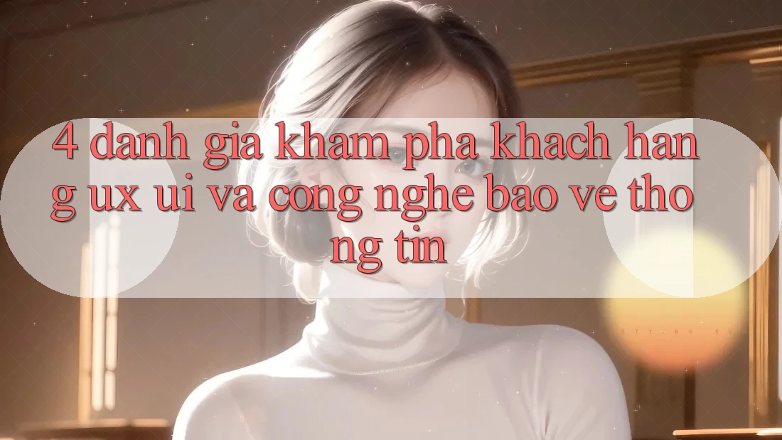 4. Đánh Giá Khám phá Khách hàng (UX/UI) Và Công Nghệ Bảo vệ thông tin
