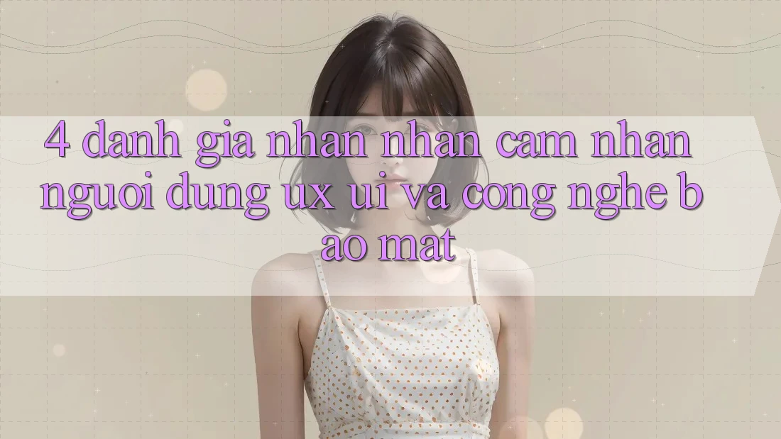 4. Đánh Giá Nhận nhận cảm nhận Người Dùng (UX/UI) Và Công Nghệ Bảo Mật 4. Đánh Giá Nhận nhận cảm nhận Người Dùng (UX/UI) Và Công Nghệ Bảo Mật