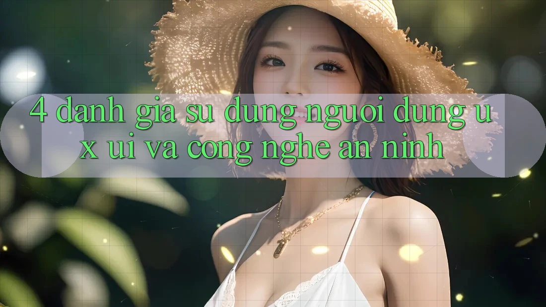 4. Đánh Giá Sử dụng Người Dùng (UX/UI) Và Công Nghệ An ninh 4. Đánh Giá Sử dụng Người Dùng (UX/UI) Và Công Nghệ An ninh