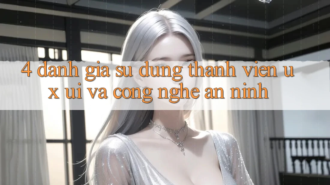 4. Đánh Giá Sử dụng Thành viên (UX/UI) Và Công Nghệ An ninh 4. Đánh Giá Sử dụng Thành viên (UX/UI) Và Công Nghệ An ninh