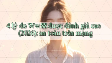 4 lý do Ww88 được đánh giá cao (2026) an toàn trên mạng