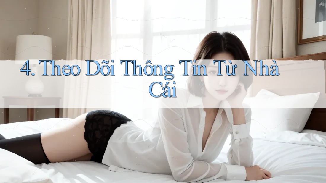 4. Theo Dõi Thông Tin Từ Nhà Cái 4. Theo Dõi Thông Tin Từ Nhà Cái