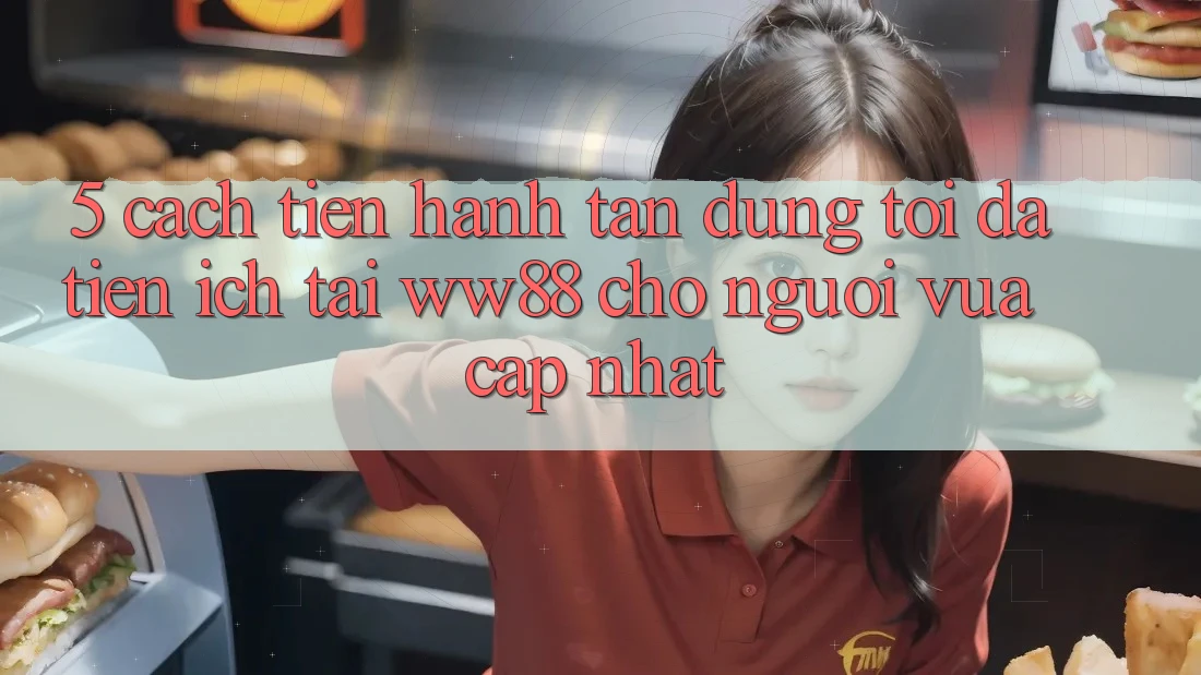 5. Cách tiến hành Tận Dụng Tối Đa Tiện Ích Tại WW88 Cho Người Vừa cập nhật 5. Cách tiến hành Tận Dụng Tối Đa Tiện Ích Tại WW88 Cho Người Vừa cập nhật