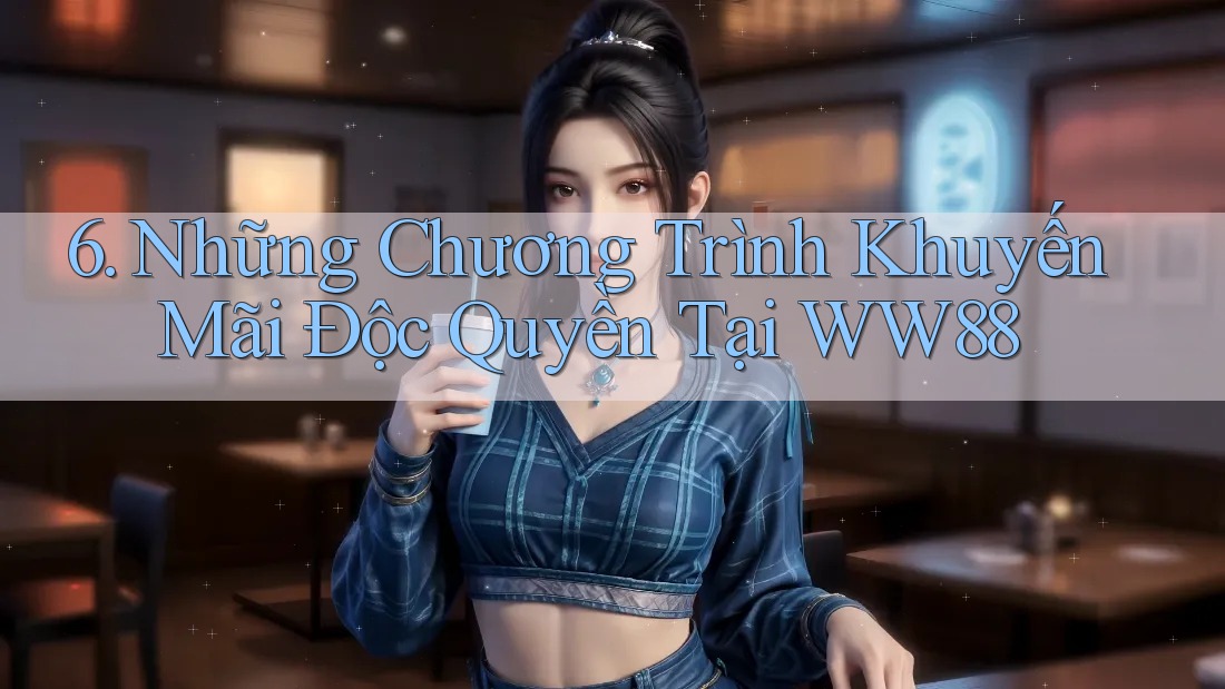 6. Những Chương Trình Khuyến Mãi Độc Quyền Tại WW88 6. Những Chương Trình Khuyến Mãi Độc Quyền Tại WW88