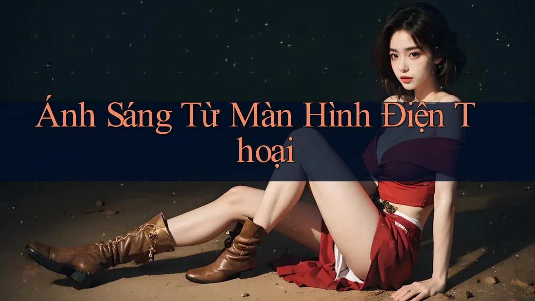 Ánh Sáng Từ Màn Hình Điện Thoại Ánh Sáng Từ Màn Hình Điện Thoại