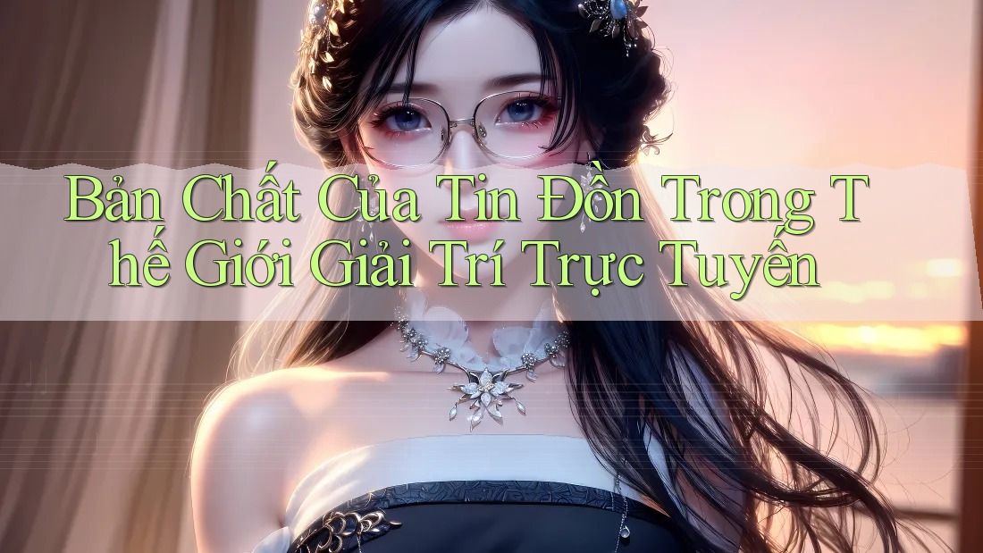 Bản Chất Của Tin Đồn Trong Thế Giới Giải Trí Trực Tuyến Bản Chất Của Tin Đồn Trong Thế Giới Giải Trí Trực Tuyến