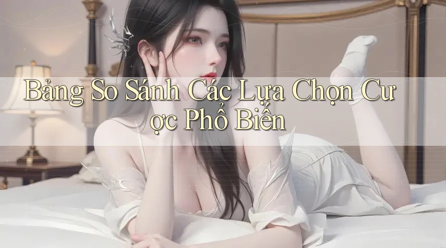 Bảng So Sánh Các Lựa Chọn Cược Phổ Biến Bảng So Sánh Các Lựa Chọn Cược Phổ Biến
