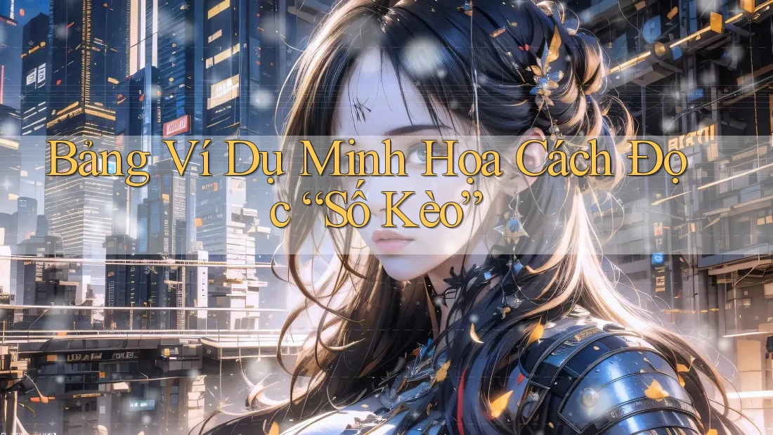 Bảng Ví Dụ Minh Họa Cách Đọc “Số Kèo” Bảng Ví Dụ Minh Họa Cách Đọc “Số Kèo”