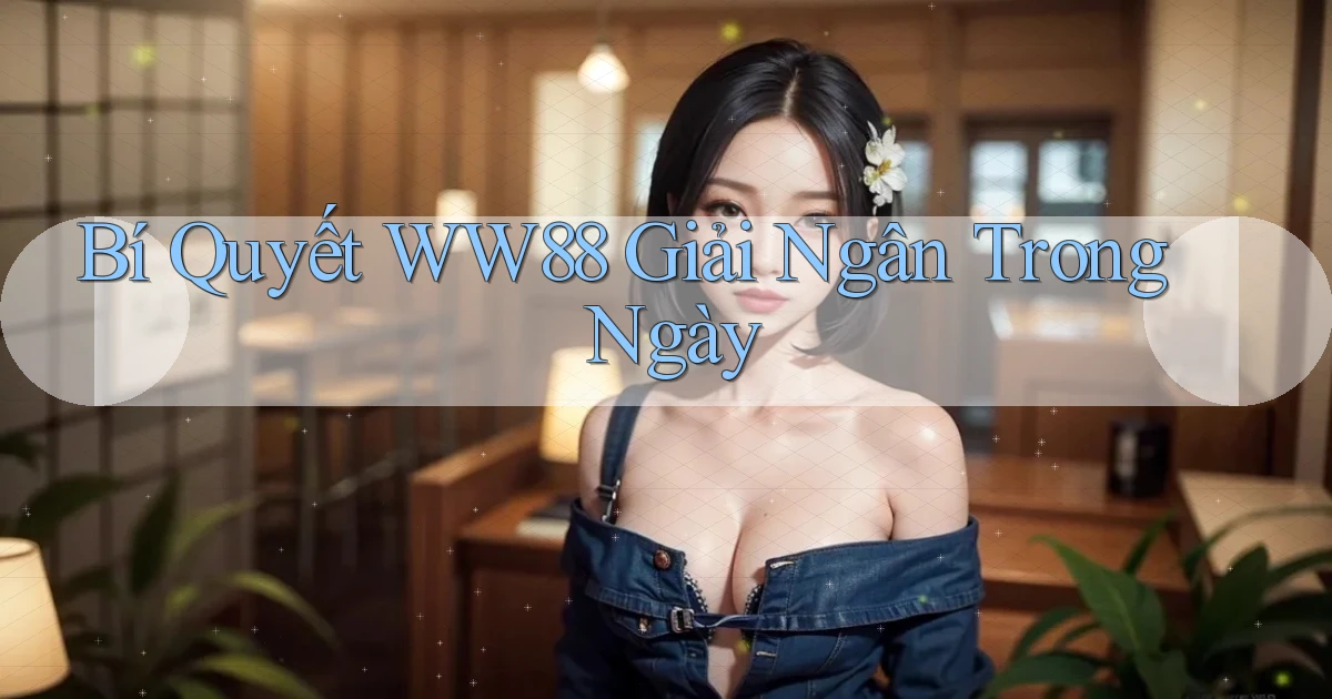 bí quyết ww88 giải ngân trong ngày
