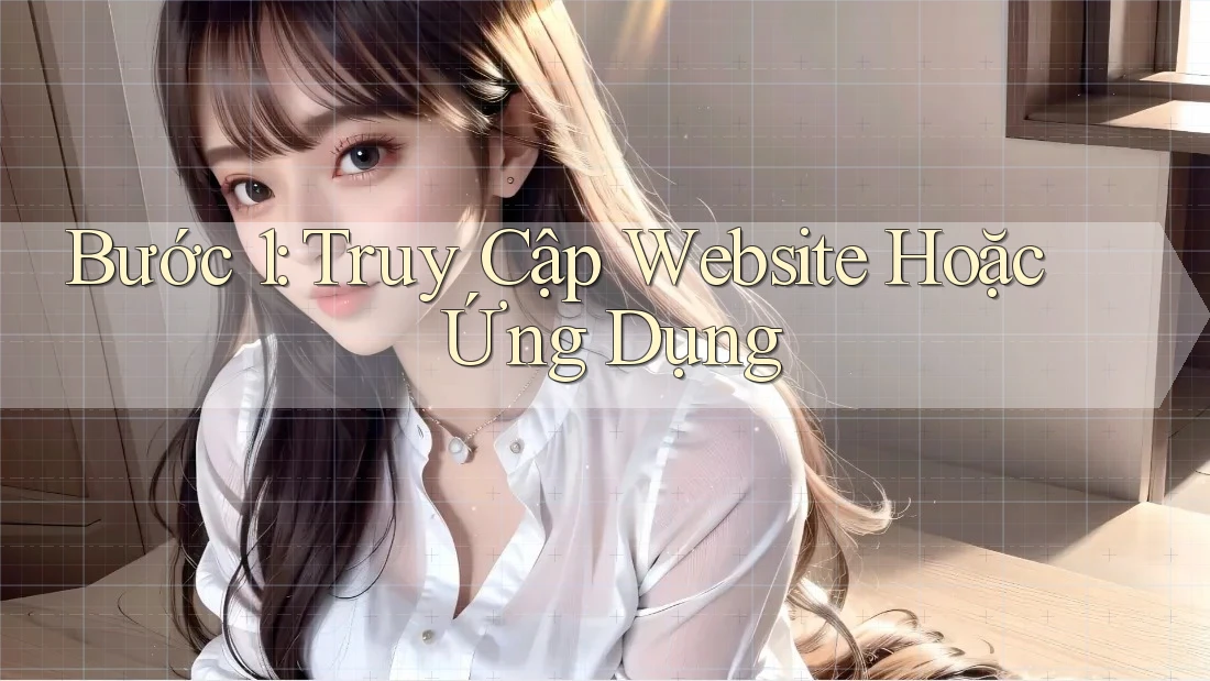 Bước 1: Truy Cập Website Hoặc Ứng Dụng Bước 1: Truy Cập Website Hoặc Ứng Dụng