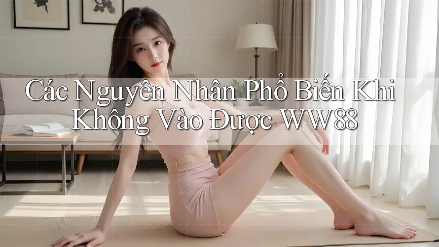 Các Nguyên Nhân Phổ Biến Khi Không Vào Được WW88 Các Nguyên Nhân Phổ Biến Khi Không Vào Được WW88