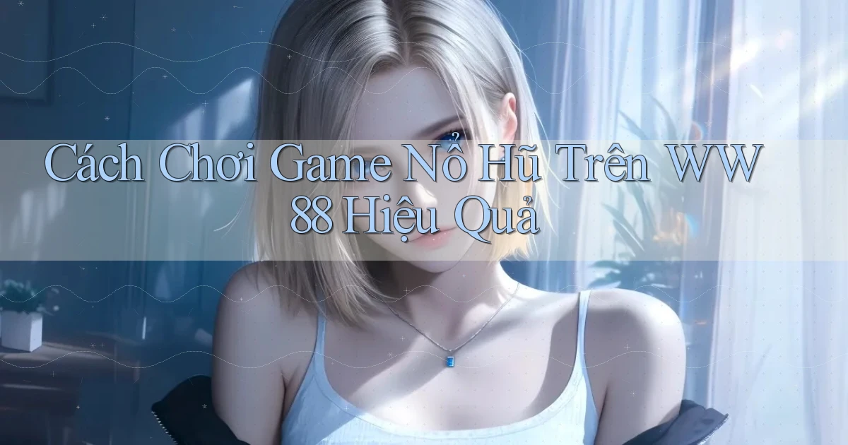 cách chơi game nổ hũ trên ww88 hiệu quả