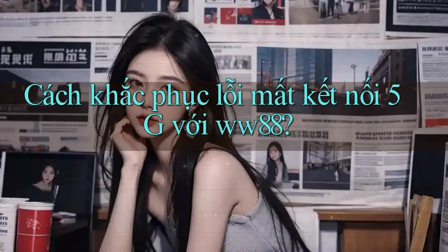 Cách khắc phục lỗi mất kết nối 5G với ww88?