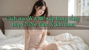 Cách nào Ww88 xếp hạng tổng hợp (2026) tâm lý khi thua