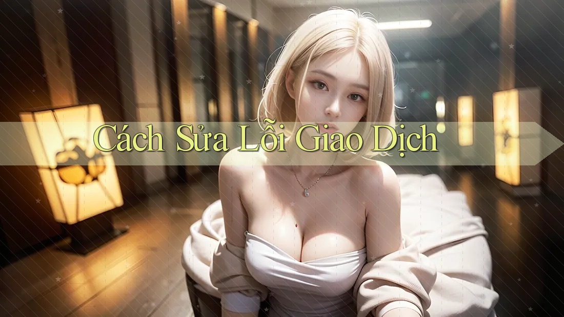 Cách Sửa Lỗi Giao Dịch Cách Sửa Lỗi Giao Dịch