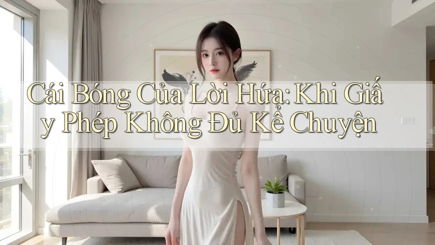Cái Bóng Của Lời Hứa: Khi Giấy Phép Không Đủ Kể Chuyện Cái Bóng Của Lời Hứa: Khi Giấy Phép Không Đủ Kể Chuyện