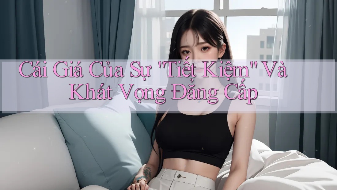 Cái Giá Của Sự “Tiết Kiệm” Và Khát Vọng Đẳng Cấp Cái Giá Của Sự “Tiết Kiệm” Và Khát Vọng Đẳng Cấp