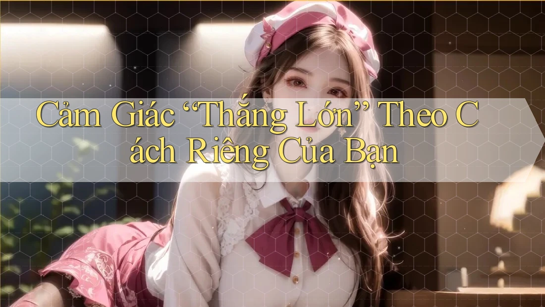 Cảm Giác “Thắng Lớn” Theo Cách Riêng Của Bạn Cảm Giác “Thắng Lớn” Theo Cách Riêng Của Bạn