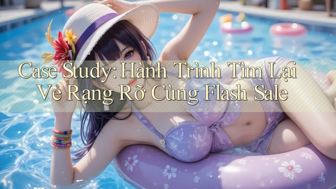 Case Study: Hành Trình Tìm Lại Vẻ Rạng Rỡ Cùng Flash Sale