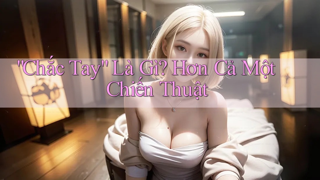“Chắc Tay” Là Gì? Hơn Cả Một Chiến Thuật “Chắc Tay” Là Gì? Hơn Cả Một Chiến Thuật