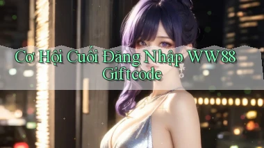 cơ hội cuối đăng nhập ww88 giftcode