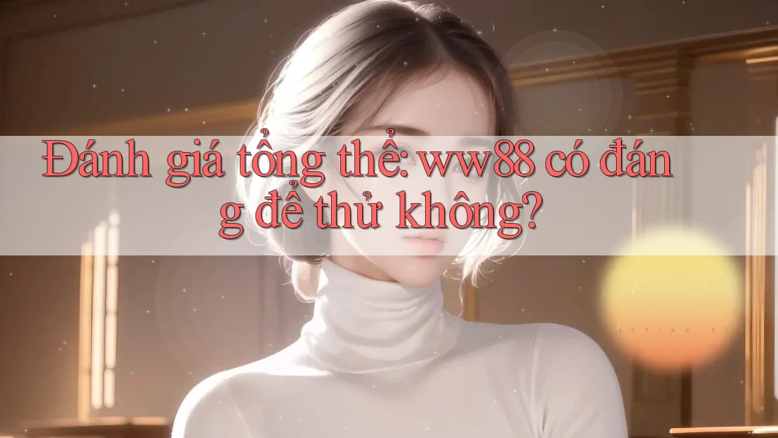 Đánh giá tổng thể: ww88 có đáng để thử không?