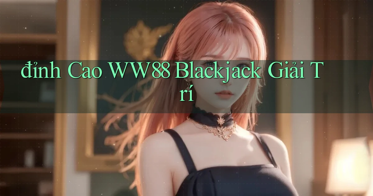 đỉnh cao ww88 blackjack giải trí