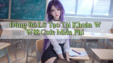 đừng bỏ lỡ tạo tài khoản ww88 code miễn phí