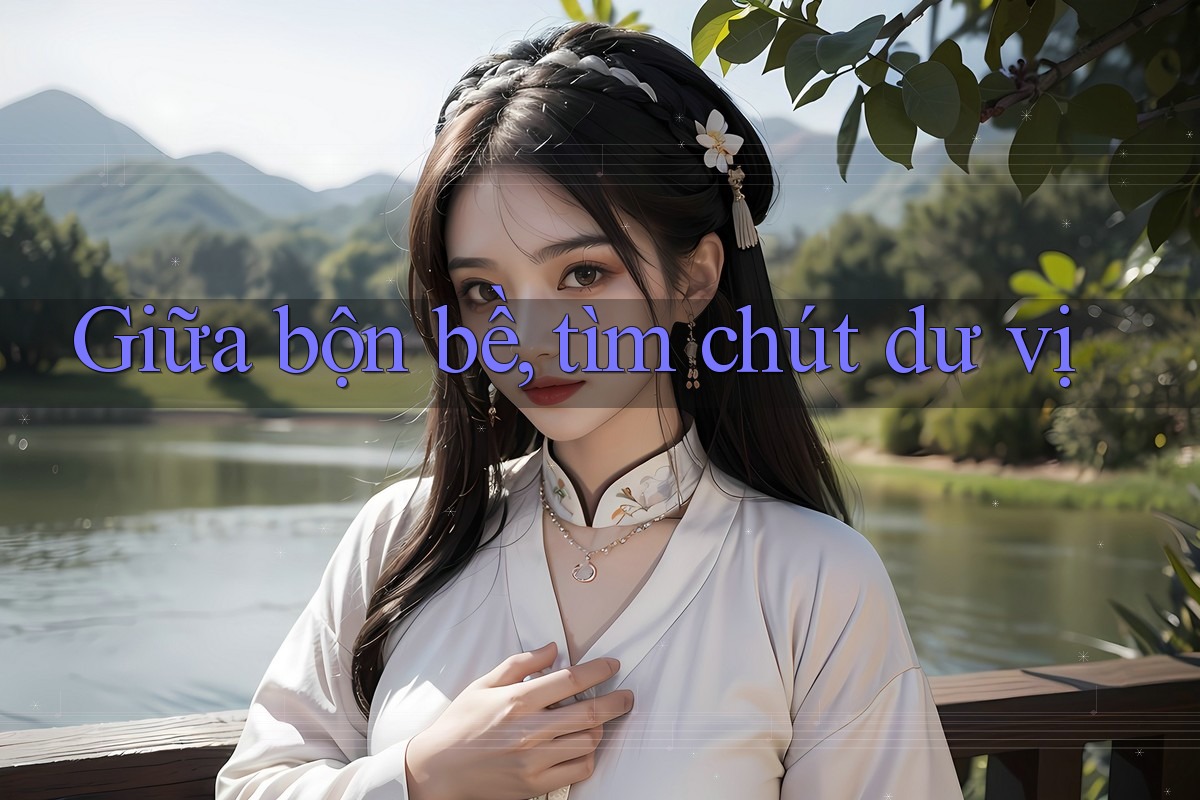 Giữa bộn bề, tìm chút dư vị Giữa bộn bề, tìm chút dư vị