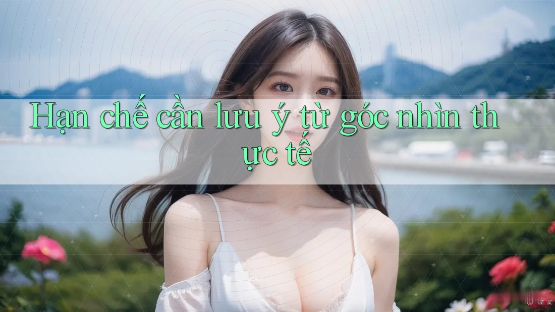 Hạn chế cần lưu ý từ góc nhìn thực tế Hạn chế cần lưu ý từ góc nhìn thực tế