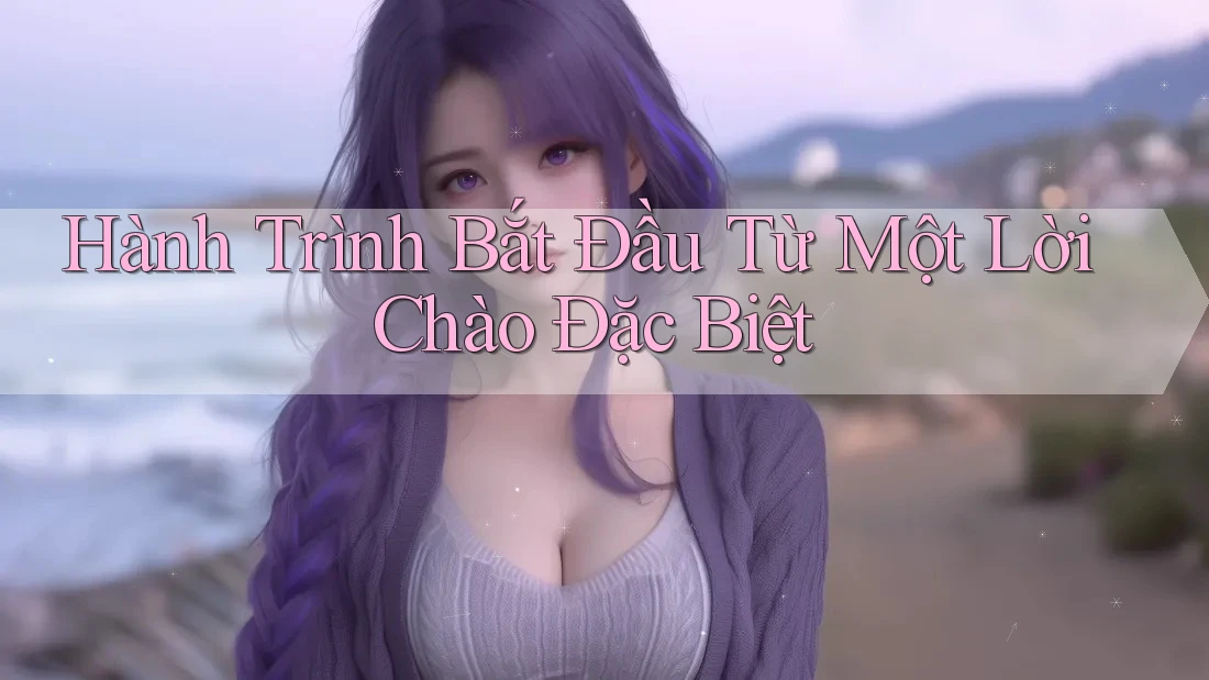 Hành Trình Bắt Đầu Từ Một Lời Chào Đặc Biệt Hành Trình Bắt Đầu Từ Một Lời Chào Đặc Biệt