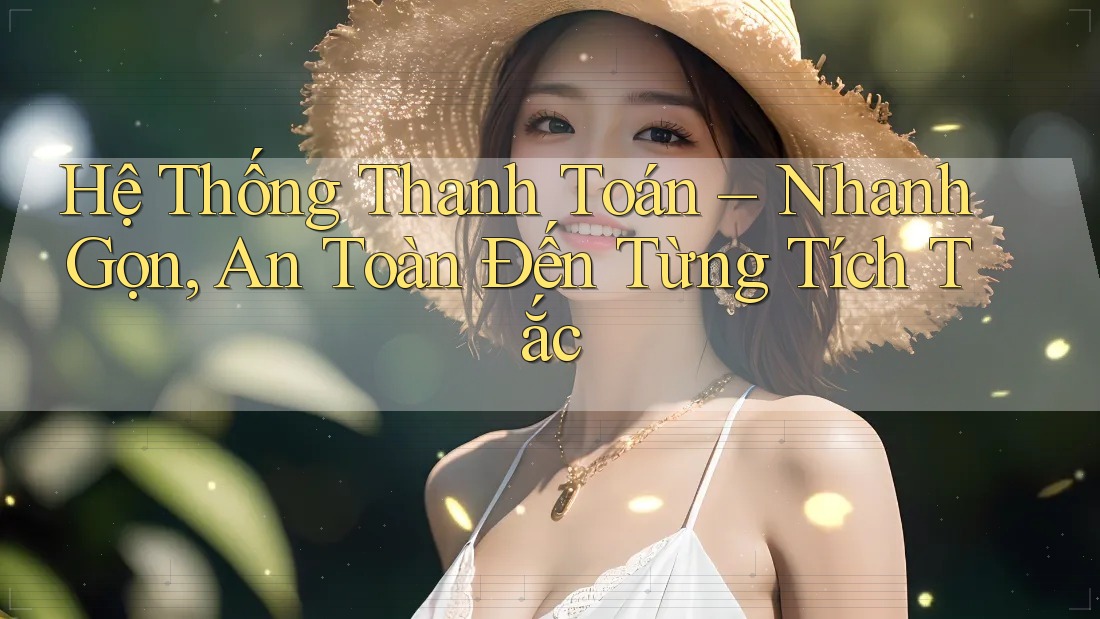 Hệ Thống Thanh Toán – Nhanh Gọn, An Toàn Đến Từng Tích Tắc Hệ Thống Thanh Toán – Nhanh Gọn, An Toàn Đến Từng Tích Tắc