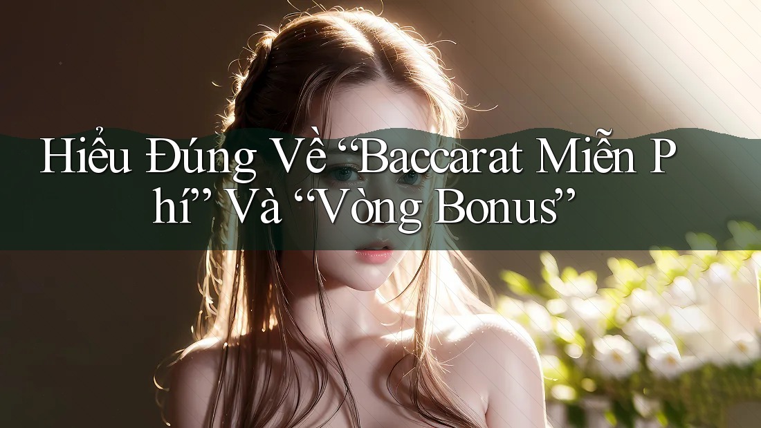 Hiểu Đúng Về “Baccarat Miễn Phí” Và “Vòng Bonus” Hiểu Đúng Về “Baccarat Miễn Phí” Và “Vòng Bonus”