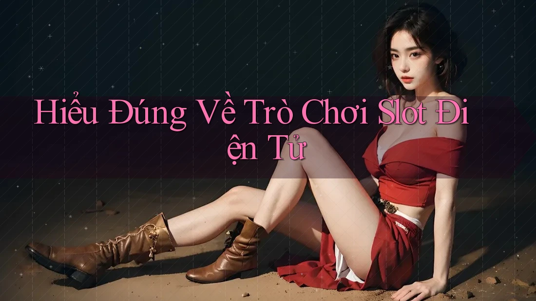 Hiểu Đúng Về Trò Chơi Slot Điện Tử