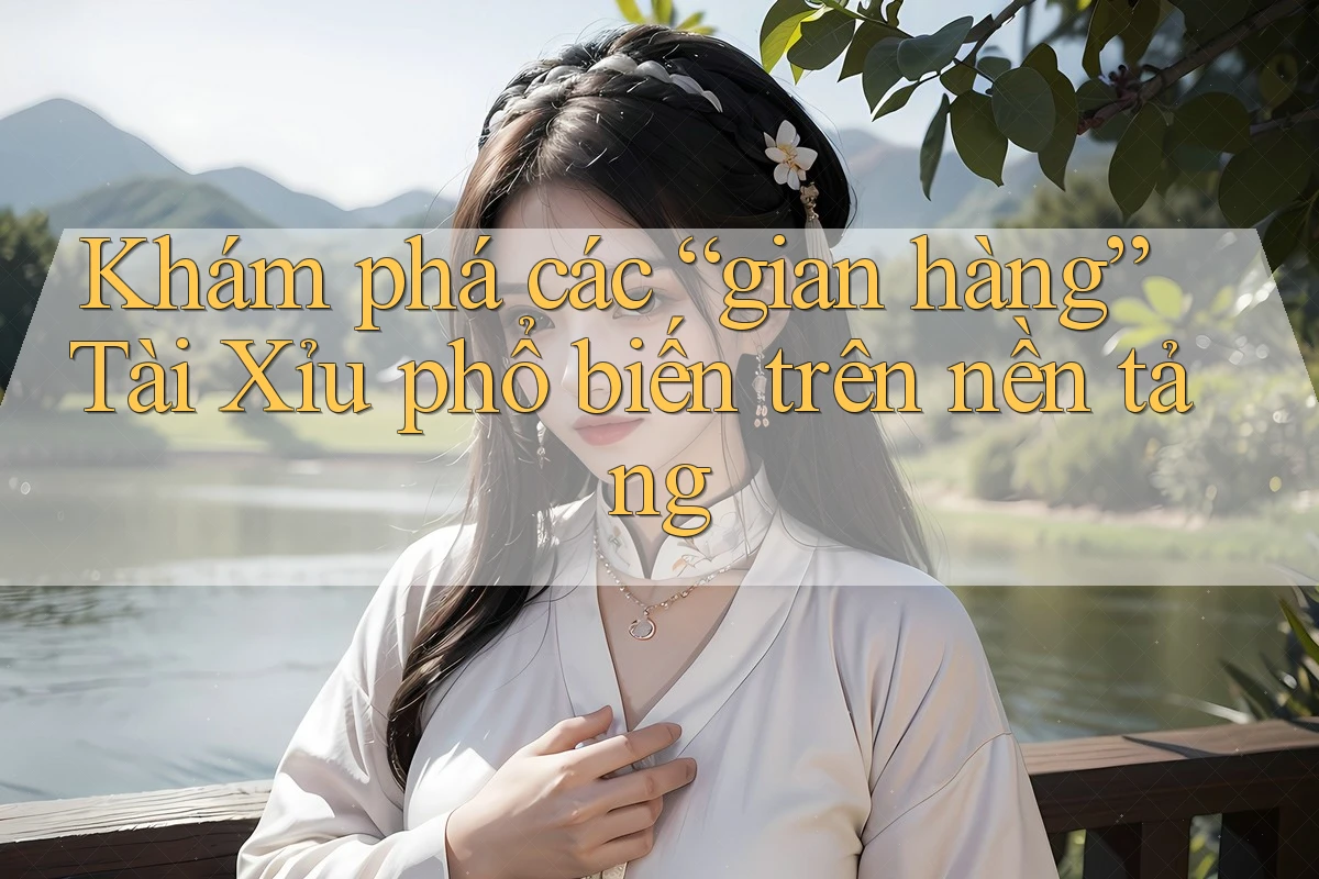 Khám phá các “gian hàng” Tài Xỉu phổ biến trên nền tảng Khám phá các “gian hàng” Tài Xỉu phổ biến trên nền tảng