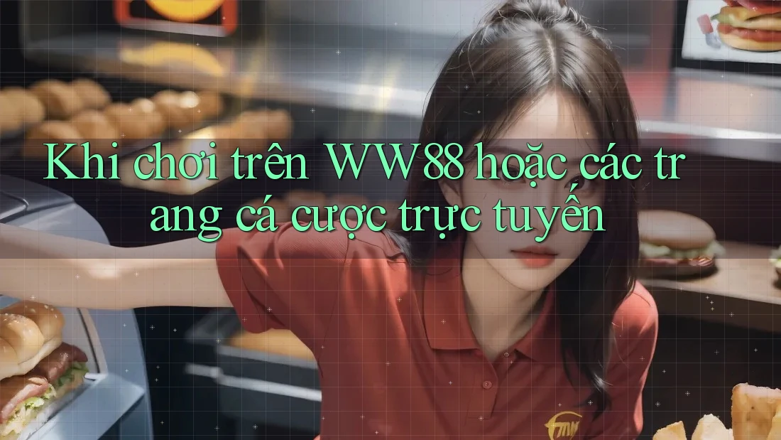 Khi chơi trên WW88 hoặc các trang cá cược trực tuyến Khi chơi trên WW88 hoặc các trang cá cược trực tuyến