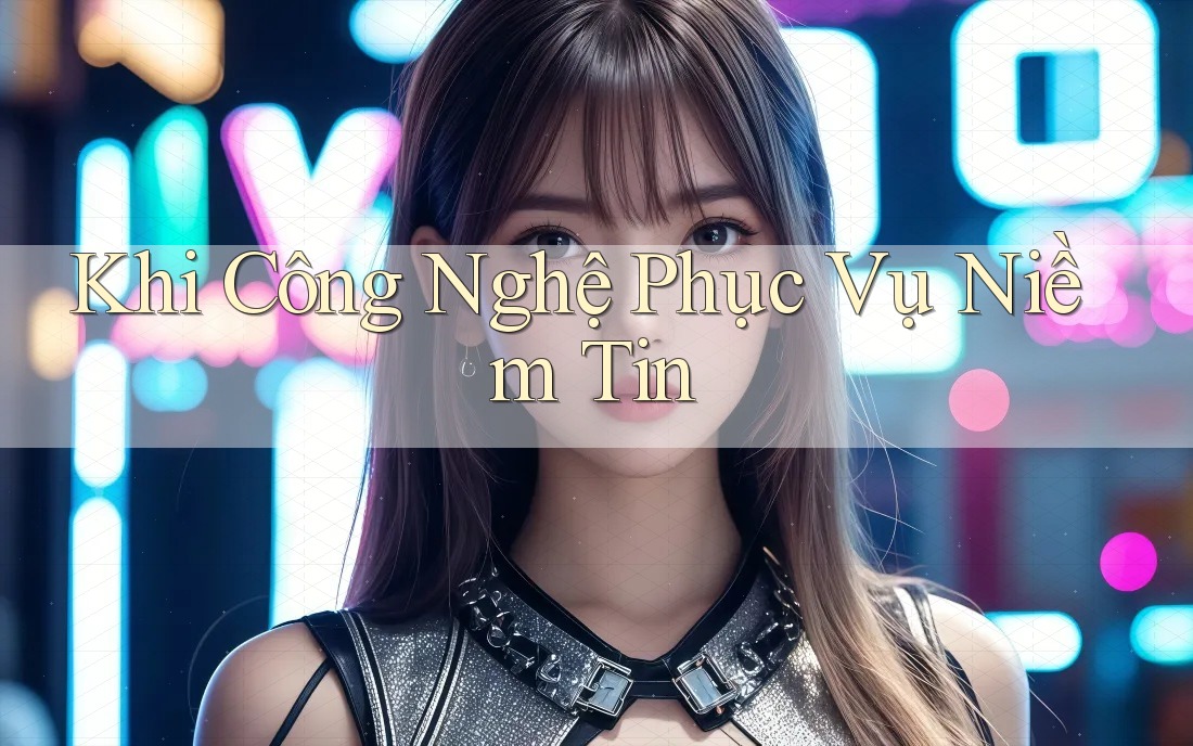 Khi công nghệ phục vụ niềm tin