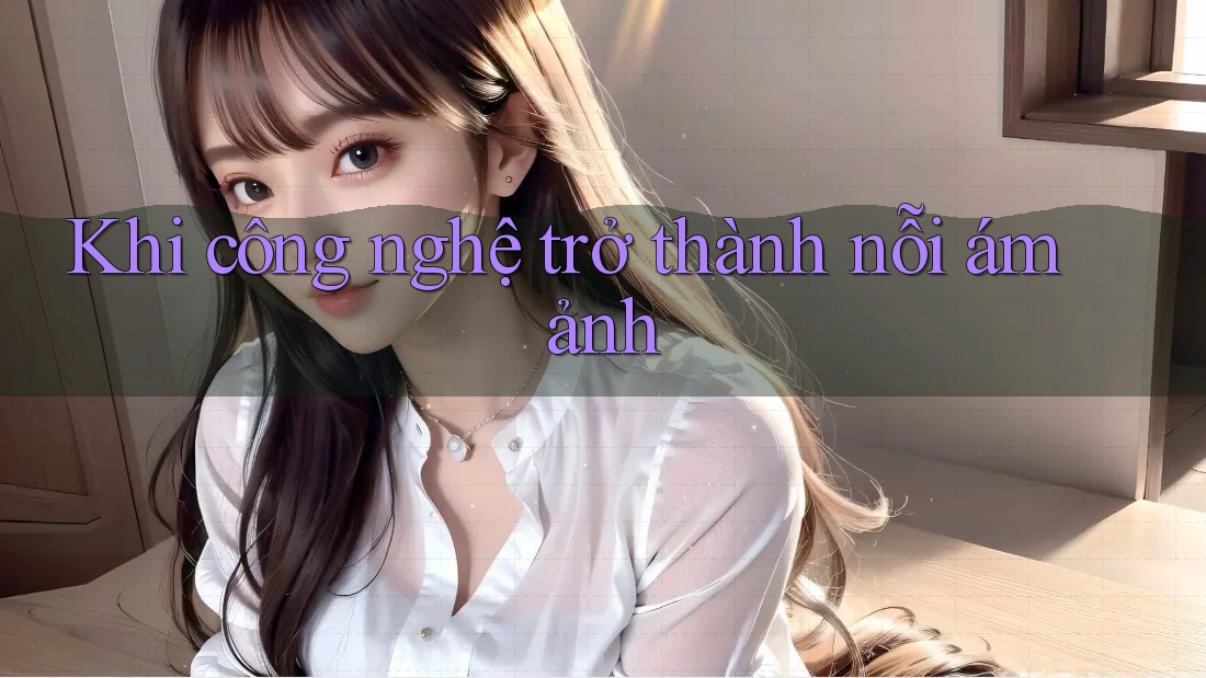Khi công nghệ trở thành nỗi ám ảnh Khi công nghệ trở thành nỗi ám ảnh