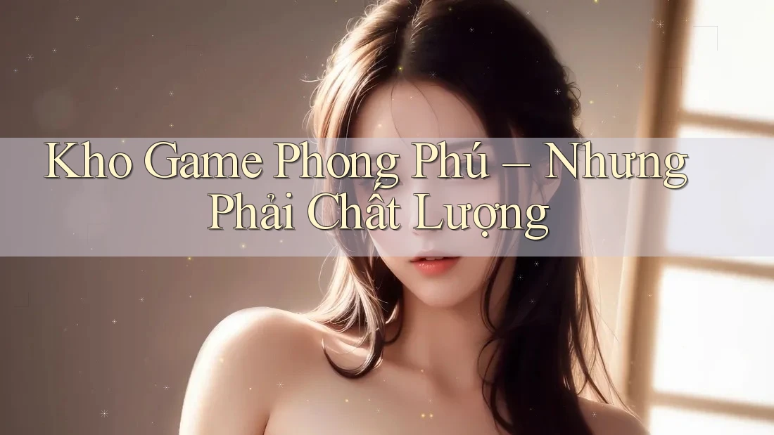 Kho Game Phong Phú – Nhưng Phải Chất Lượng