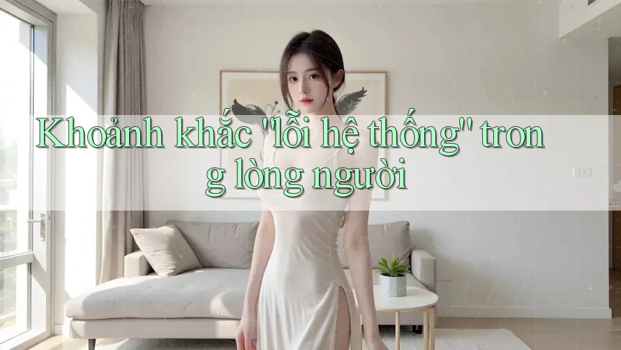 Khoảnh khắc “lỗi hệ thống” trong lòng người Khoảnh khắc “lỗi hệ thống” trong lòng người