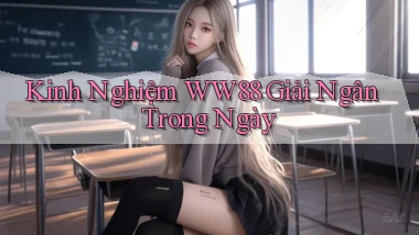 kinh nghiệm ww88 giải ngân trong ngày