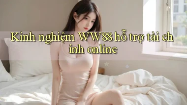 kinh nghiệm ww88 hỗ trợ tài chính online
