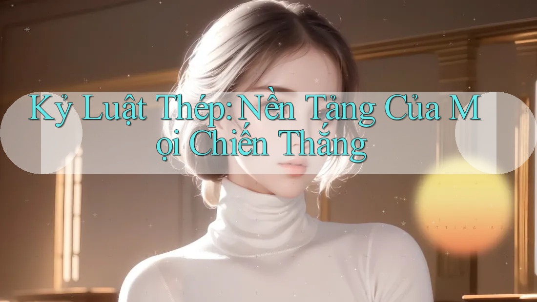 Kỷ Luật Thép: Nền Tảng Của Mọi Chiến Thắng Kỷ Luật Thép: Nền Tảng Của Mọi Chiến Thắng