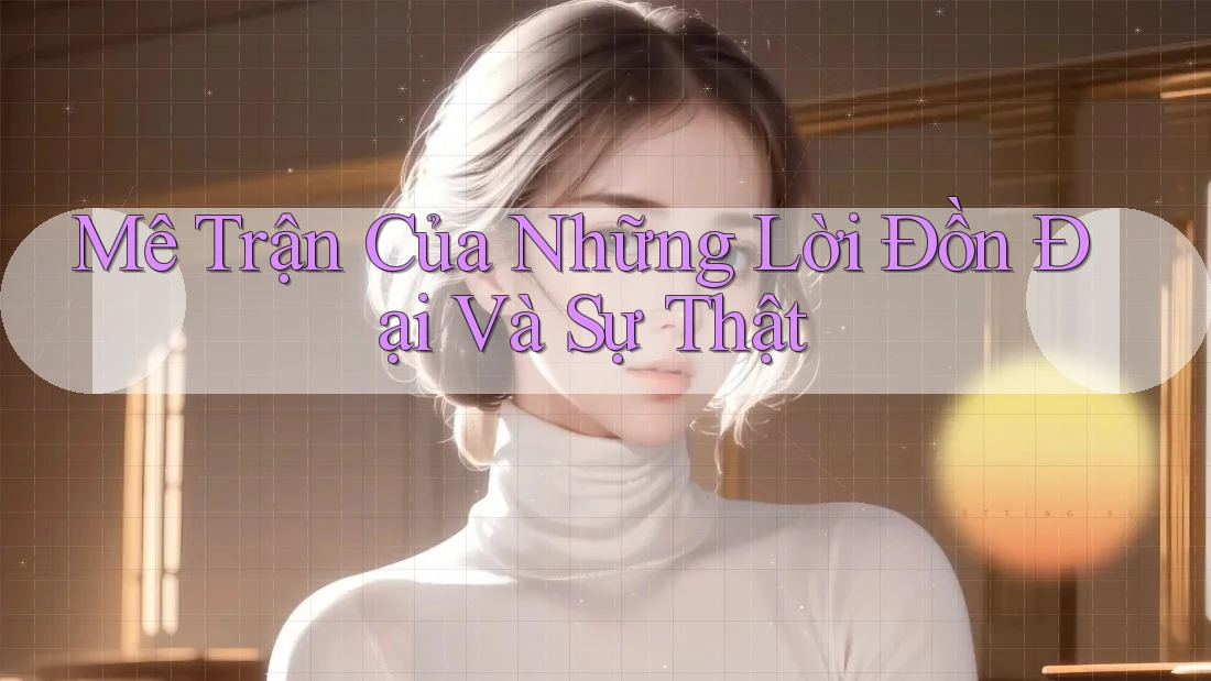 Mê Trận Của Những Lời Đồn Đại Và Sự Thật Mê Trận Của Những Lời Đồn Đại Và Sự Thật
