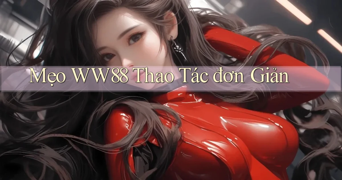 mẹo ww88 thao tác đơn giản