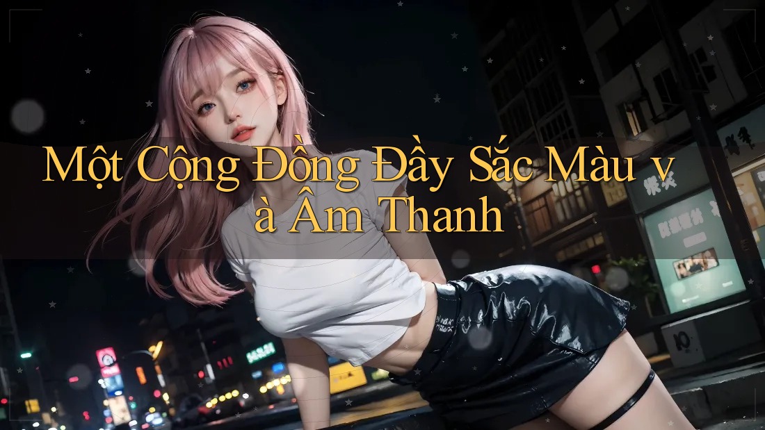 Một Cộng Đồng Đầy Sắc Màu và Âm Thanh Một Cộng Đồng Đầy Sắc Màu và Âm Thanh