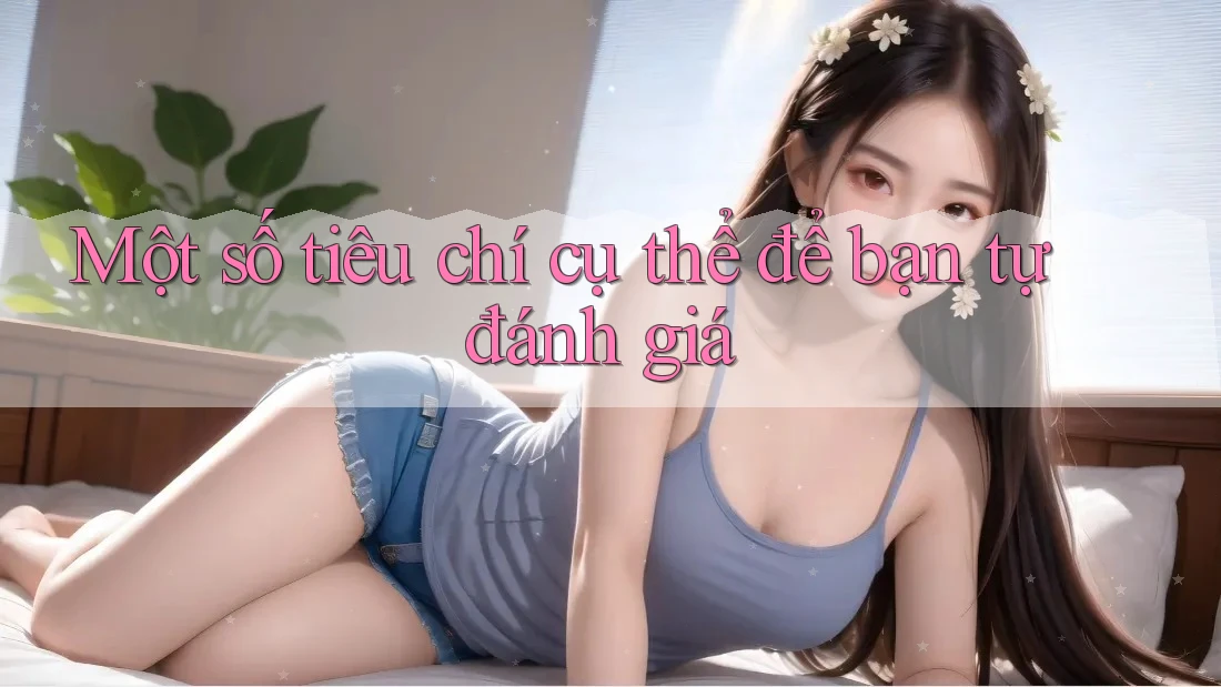 Một số tiêu chí cụ thể để bạn tự đánh giá